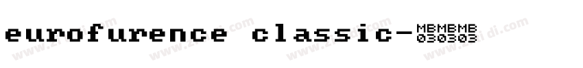 eurofurence classic字体转换